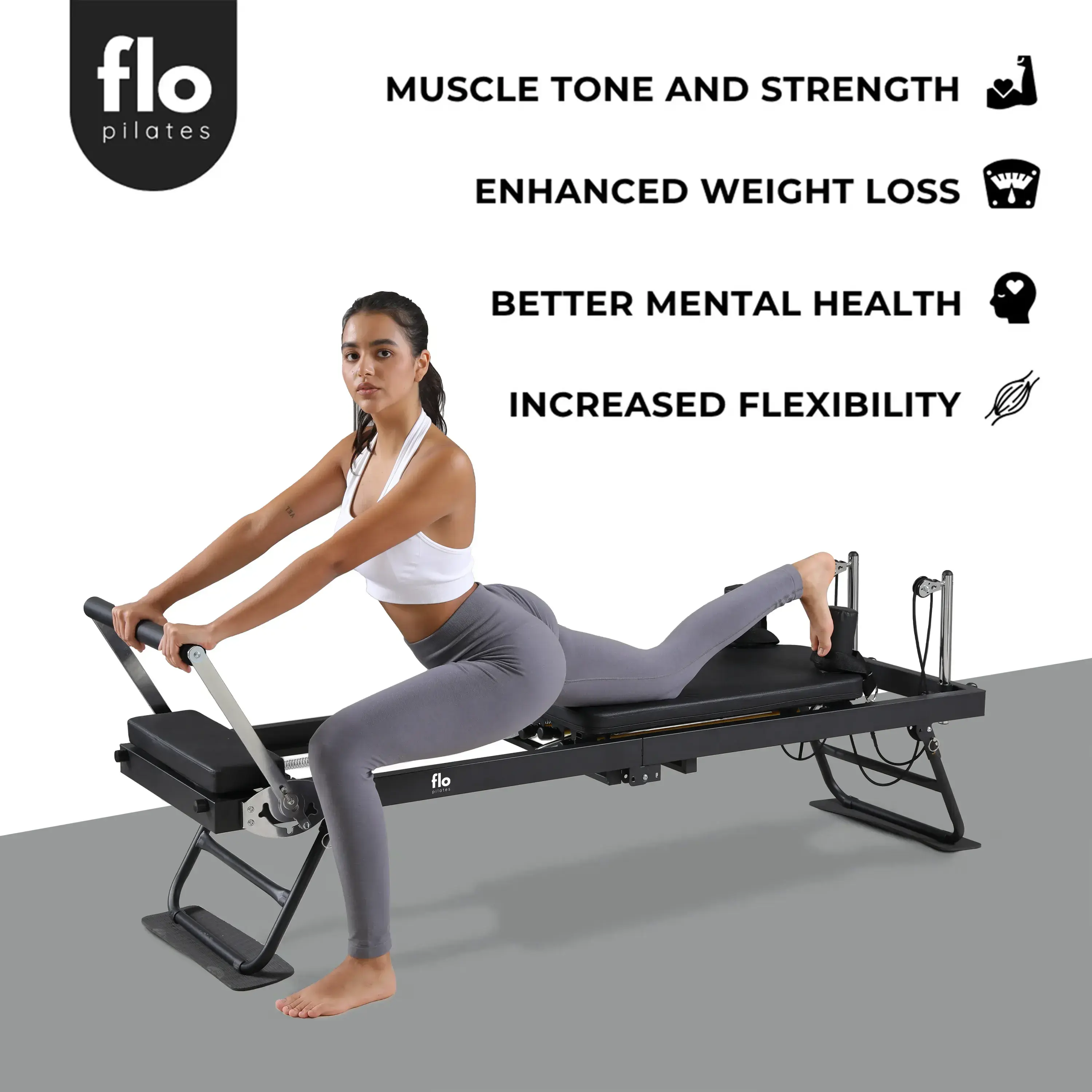 Pilates Home Reformer - Image 6